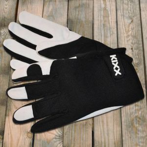 Glove Rough Black-Grey Large