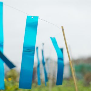 Vogelschrikstrips aluminium 29.5x4.5cm set a 15 stuks