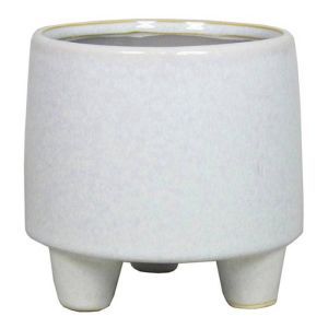 Stone Footed Pot 14 cm