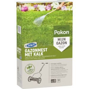 Pokon Lawn fertilizer with Lime 3-in-1 for 30m²