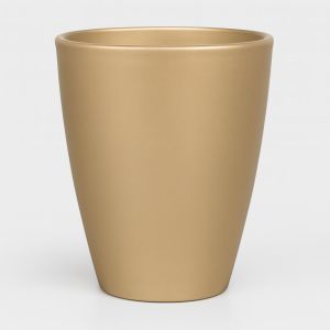 30.678 Vaas boule parelgoud13.5 cm.jpg Studio Studio White